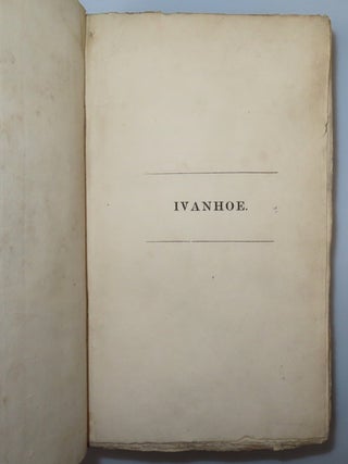 Ivanhoe: A Romance