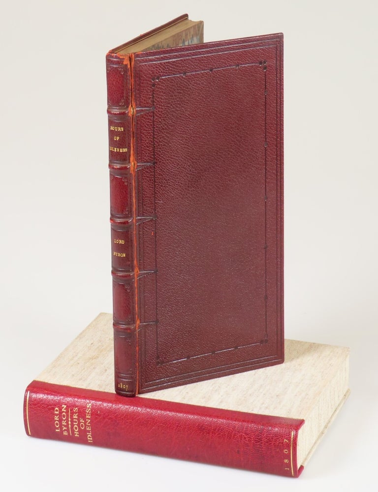 Hours of Idleness, A Series of Poems, Original and Translated, finely bound in full Morocco by...