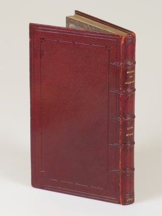 Hours of Idleness, A Series of Poems, Original and Translated, finely bound in full Morocco by Hatchards, housed in a quarter Morocco solander box