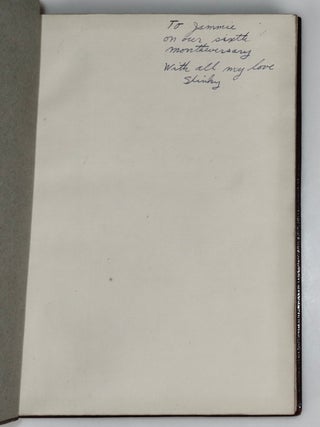Hours of Idleness, A Series of Poems, Original and Translated, finely bound in full Morocco by Hatchards, housed in a quarter Morocco solander box