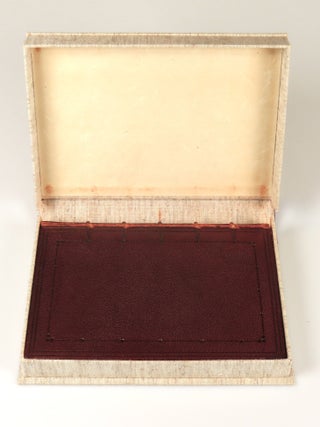 Hours of Idleness, A Series of Poems, Original and Translated, finely bound in full Morocco by Hatchards, housed in a quarter Morocco solander box