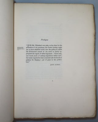 The Gentle Art of Making Enemies, the limited, numbered, and signed first edition, accompanied by an original 1890 French review