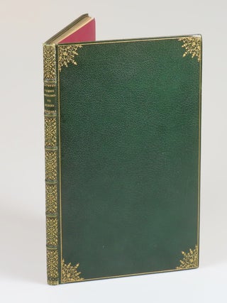 Item #008523 Poems Ascribed to Robert Burns, the Ayrshire Bard, in a fine, full green Morocco...