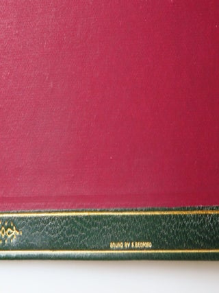Poems Ascribed to Robert Burns, the Ayrshire Bard, in a fine, full green Morocco Victorian binding