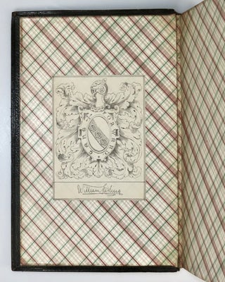 Poems, Chiefly in the Scottish Dialect, in a fine, 19th century, full Morocco binding commissioned by Sir William Stirling-Maxwell, 9th Baronet and Chancellor of the University of Glasgow, whose Special Collections Department holds the Stirling Maxwell Collection