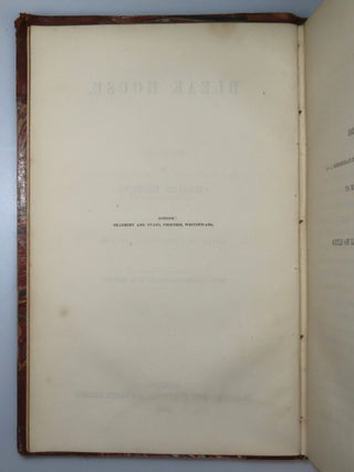 Bleak House, in a contemporary 19th century fine binding