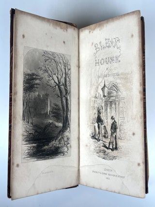 Bleak House, in a contemporary 19th century fine binding