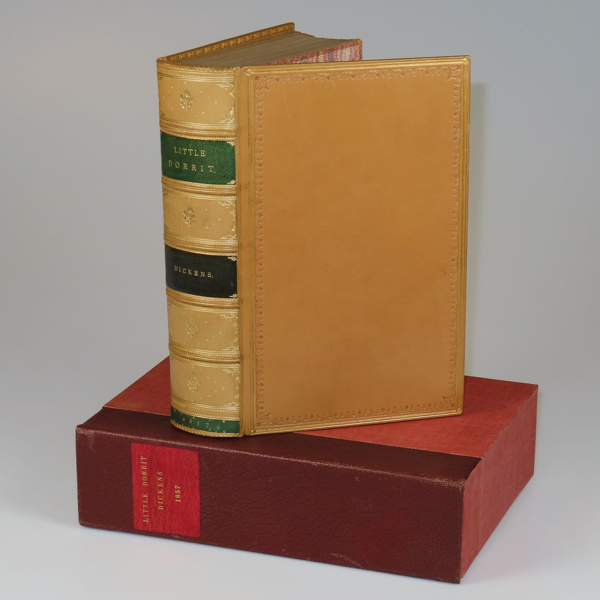 洋書 The Companion to Little Dorrit Little Dorrit, finely bound from the original serialized