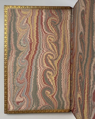 Little Dorrit, finely bound from the original serialized installments in full tan calf by Zaehnsdorf and housed in a quarter Morocco Solander case