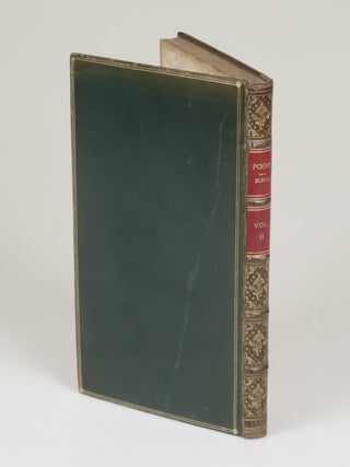 Poems, Chiefly in the Scottish Dialect, in two volumes, each bound in full green calf by Riviere