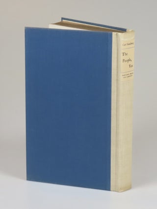 The People, Yes, an exceptional, unread copy of the publisher's signed and limited first edition, retaining the original dust jacket and slipcase