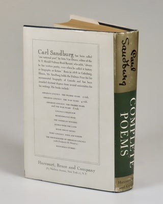 Complete Poems, a signed first edition of the work that won Sandburg his second Pulitzer Prize for Poetry