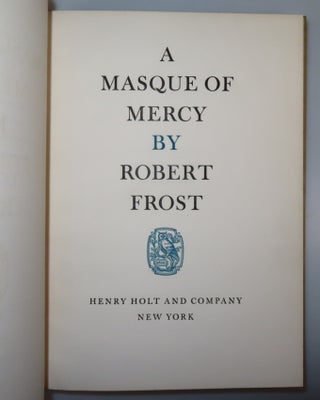 A Masque of Mercy, the signed limited edition, copy 717 in the original slipcase