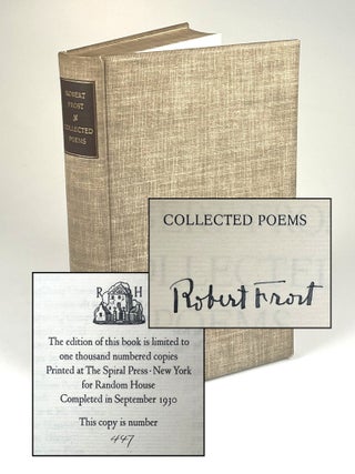 Item #008592 Collected Poems. Robert Frost