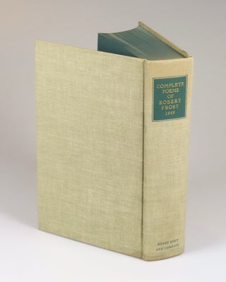 Complete Poems of Robert Frost, number 85 of the signed, numbered, and limited first edition, a superb copy still housed in the publisher's slipcase and retaining some of the original glassine jacket