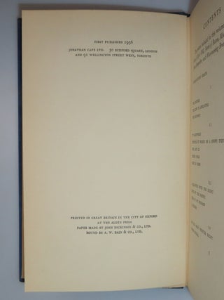 Selected Poems, signed and dated by Robert Frost in San Antonio, Texas, within four months of publication in England