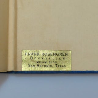 Selected Poems, signed and dated by Robert Frost in San Antonio, Texas, within four months of publication in England
