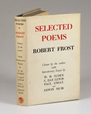 Selected Poems, signed and dated by Robert Frost in San Antonio, Texas, within four months of publication in England