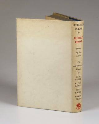 Selected Poems, signed and dated by Robert Frost in San Antonio, Texas, within four months of publication in England