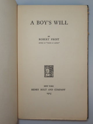 A Boy's Will