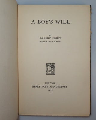 A Boy's Will