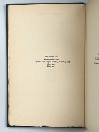 North of Boston, a significant association copy, inscribed by Frost to his close friend, the Rabbi Victor Reichert, and Reichert's wife, Louise, during Frost's final summer in Ripton, Vermont, on 15 August 1962, five and half months before Frost's death