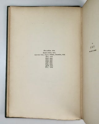 North of Boston, inscribed and dated by Frost at Amherst in 1925
