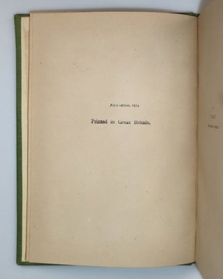 North of Boston, a Christmas gift from the author, inscribed and dated by Frost to his friend, fellow poet, and future governor of Connecticut, Wilbert Snow