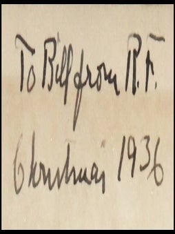 North of Boston, a Christmas gift from the author, inscribed and dated by Frost to his friend, fellow poet, and future governor of Connecticut, Wilbert Snow