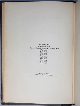 North of Boston, inscribed by in April 1927 Frost with six lines of strikingly relevant verse from his poem herein, "The Black Cottage"