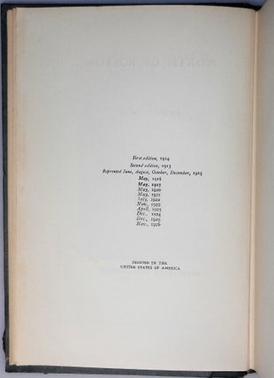 North of Boston, inscribed by in April 1927 Frost with six lines of strikingly relevant verse from his poem herein, "The Black Cottage"