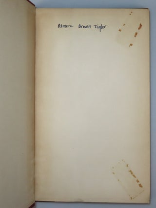 A Further Range, a signed association copy, inscribed and dated in the year of publication in Plymouth, Massachusetts