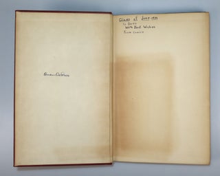 A Further Range, signed and dated by Robert Frost in the year of publication and gifted to African-American poet and playwright Owen Dodson the same year upon his college graduation, also featuring Dodson's ownership signature