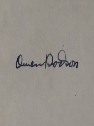 A Further Range, signed and dated by Robert Frost in the year of publication and gifted to African-American poet and playwright Owen Dodson the same year upon his college graduation, also featuring Dodson's ownership signature