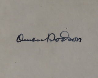 A Further Range, signed and dated by Robert Frost in the year of publication and gifted to African-American poet and playwright Owen Dodson the same year upon his college graduation, also featuring Dodson's ownership signature