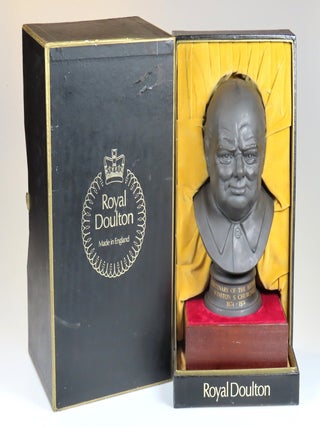 Item #008622 Royal Doulton Winston Churchill Centenary Bust, copy #10 of the limited edition,...