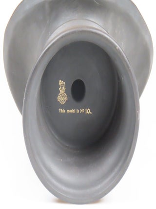 Royal Doulton Winston Churchill Centenary Bust, copy #10 of the limited edition, including the original wood plinth and housed in the original two-piece case