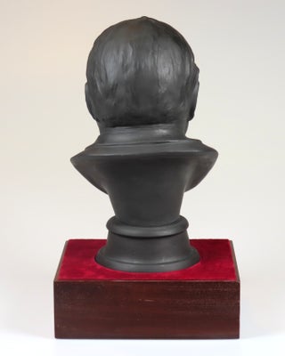 Royal Doulton Winston Churchill Centenary Bust, copy #10 of the limited edition, including the original wood plinth and housed in the original two-piece case