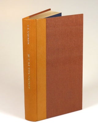 War in the Desert, the first and previously unpublished abridged text of Seven Pillars of Wisdom, copy #51 of the publisher's finely bound quarter goatskin issue, numbered and signed by the editor
