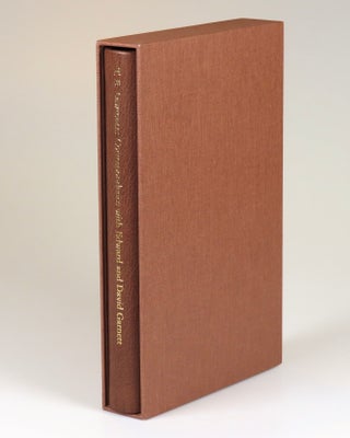 T. E. Lawrence's Correspondence with Edward and David Garnett, the quarter goatskin binding of the limited edition, one of 45 issued thus