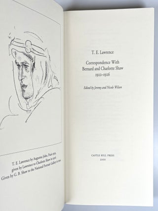 T. E. Lawrence: Correspondence With Bernard and Charlotte Shaw, 1922-1935, complete in four volumes