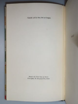 West-Running Brook, copy #196 of the limited and numbered edition, signed by both Robert Frost and the illustrator, still housed in the publisher's slipcase