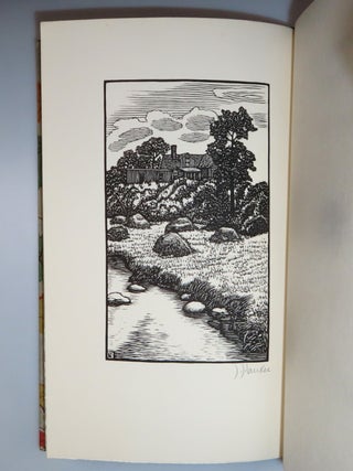 West-Running Brook, copy #196 of the limited and numbered edition, signed by both Robert Frost and the illustrator, still housed in the publisher's slipcase