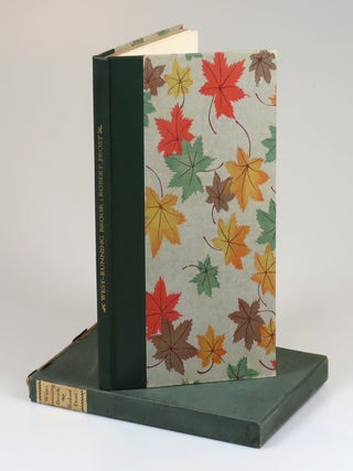 West-Running Brook, copy #196 of the limited and numbered edition, signed by both Robert Frost and the illustrator, still housed in the publisher's slipcase