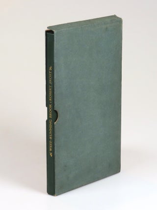 West-Running Brook, copy #196 of the limited and numbered edition, signed by both Robert Frost and the illustrator, still housed in the publisher's slipcase