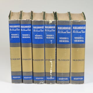 Marlborough: His Life and Times, a full set of six U.S. first editions in the uniform issue dust jackets, inscribed and dated in Volume I by Winston S. Churchill in 1946 for a U.S. Army veteran of the First and Second World Wars, and accompanied by a letter of presentation on House of Commons stationery signed by Churchill's Principal Personal Secretary