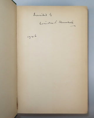 Marlborough: His Life and Times, a full set of six U.S. first editions in the uniform issue dust jackets, inscribed and dated in Volume I by Winston S. Churchill in 1946 for a U.S. Army veteran of the First and Second World Wars, and accompanied by a letter of presentation on House of Commons stationery signed by Churchill's Principal Personal Secretary