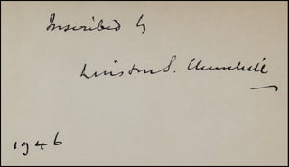 Marlborough: His Life and Times, a full set of six U.S. first editions in the uniform issue dust jackets, inscribed and dated in Volume I by Winston S. Churchill in 1946 for a U.S. Army veteran of the First and Second World Wars, and accompanied by a letter of presentation on House of Commons stationery signed by Churchill's Principal Personal Secretary