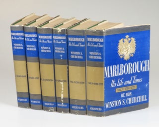 Marlborough: His Life and Times, a full set of six U.S. first editions in the uniform issue dust jackets, inscribed and dated in Volume I by Winston S. Churchill in 1946 for a U.S. Army veteran of the First and Second World Wars, and accompanied by a letter of presentation on House of Commons stationery signed by Churchill's Principal Personal Secretary