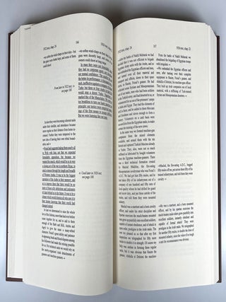 Seven Pillars of Wisdom, an out-of-series set of the limited parallel text edition featuring both the 1922 "Oxford" and 1926 "Subscribers" texts, in the publisher's quarter Morocco bindings and publisher's slipcase